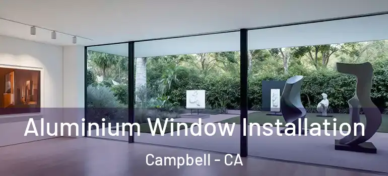  Aluminium Window Installation Campbell - CA
