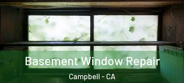  Basement Window Repair Campbell - CA