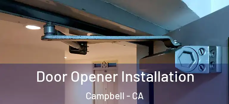  Door Opener Installation Campbell - CA