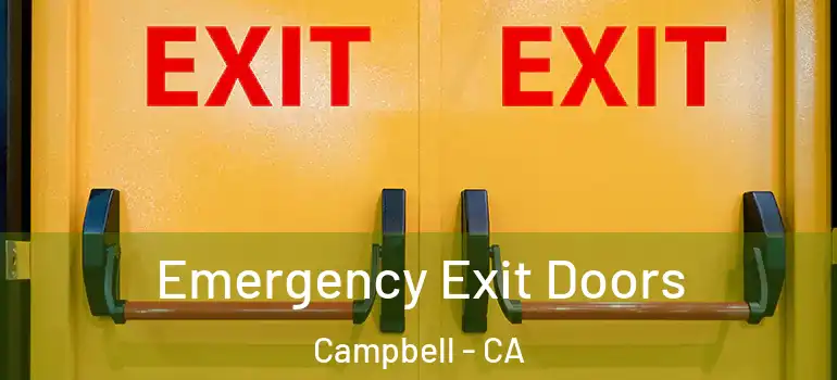  Emergency Exit Doors Campbell - CA