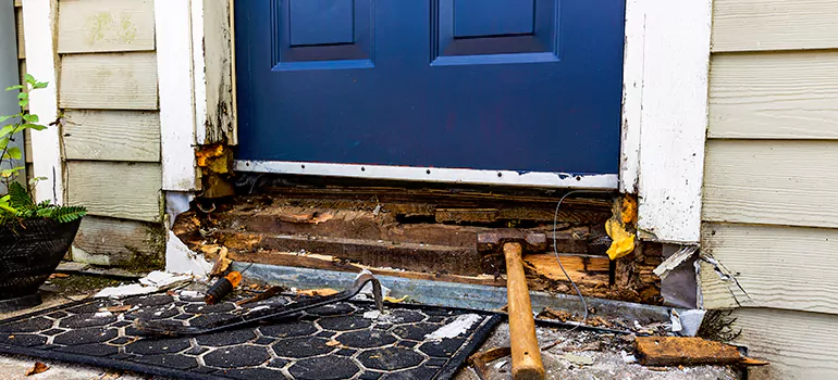 Broken Door Jamb Repair in Campbell, CA