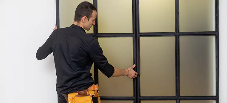 Patio French door installation in Campbell, CA
