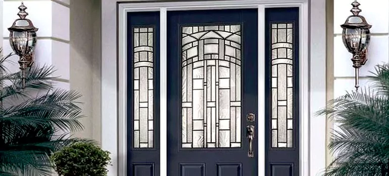 Stained Glass Door Panels in Campbell, CA