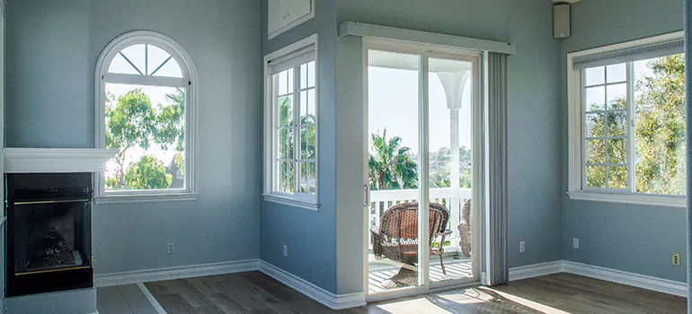Tempered Glass Sliding Door inCampbell, CA