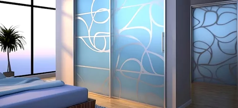 Frosting Glass Cabinet Doors in Campbell, CA
