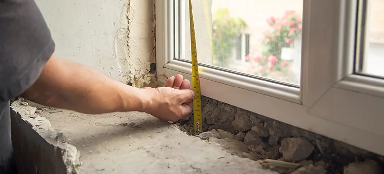 Window Sill Without Apron in Campbell, CA