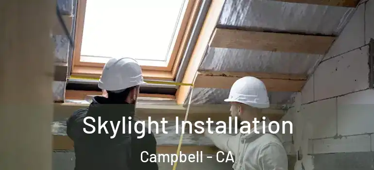  Skylight Installation Campbell - CA