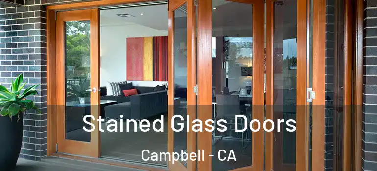  Stained Glass Doors Campbell - CA