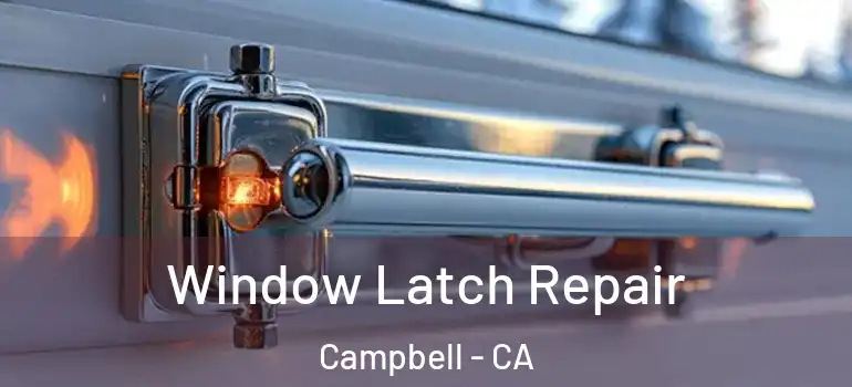  Window Latch Repair Campbell - CA