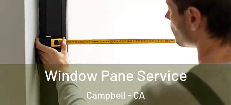 Window Pane Service Campbell - CA